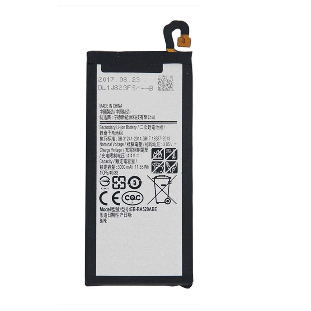 Batterie de remplacement pour Samsung Galaxy A5 2017 (A520), EB-BA520ABE EB-BJ520ABA Batterie de remplacement pour Samsung Galaxy A5 2017 (A520), EB-BA520ABE EB-BJ520ABA